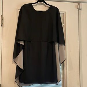 Halston Cape Dress